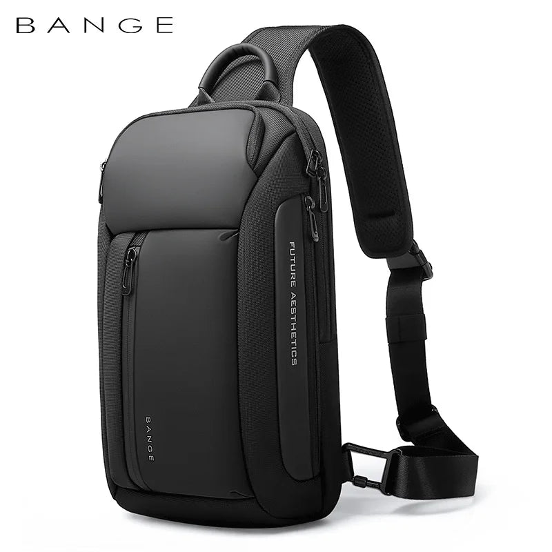 BANGE Chest Oxford Trendy Waterproof Chest Bag Six Trend Colors Fashion Items, Large Capacity Memory for Both Men and Women