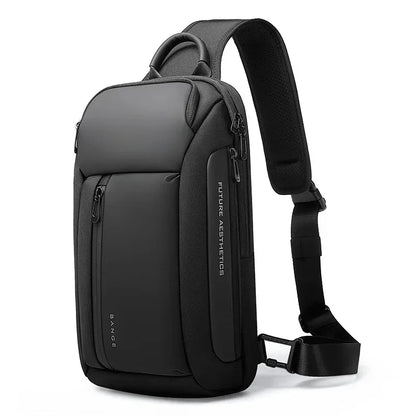 BANGE Chest Oxford Trendy Waterproof Chest Bag Six Trend Colors Fashion Items, Large Capacity Memory for Both Men and Women