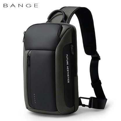 BANGE Chest Oxford Trendy Waterproof Chest Bag Six Trend Colors Fashion Items, Large Capacity Memory for Both Men and Women