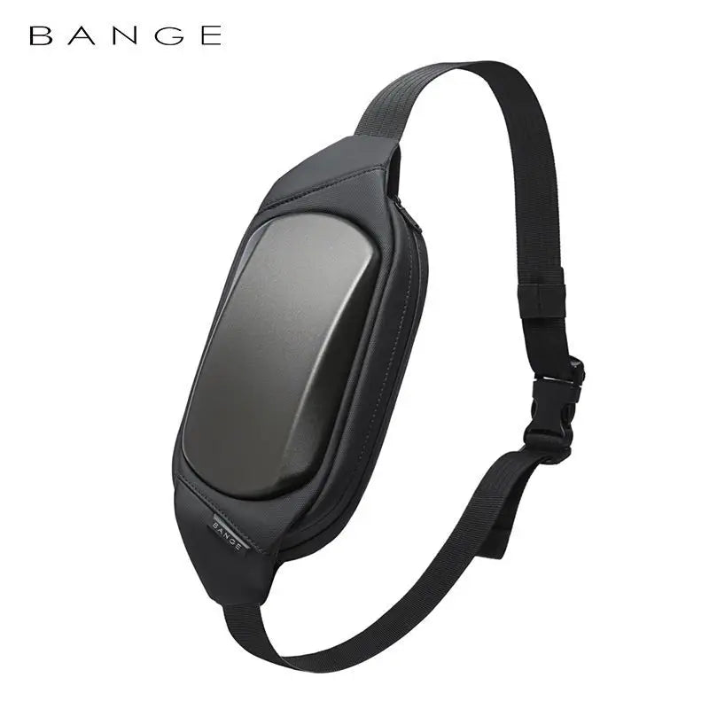 BANGE EVA Chest Bag Multifunction Crossbody Shoulder Messenger Bag Lightweight Anti-Theft Anti-stain Waterproof Short Trip Pack