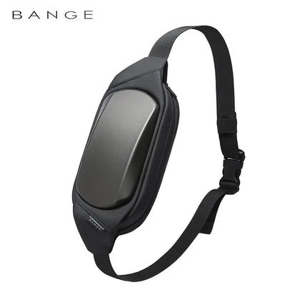 BANGE EVA Chest Bag Multifunction Crossbody Shoulder Messenger Bag Lightweight Anti-Theft Anti-stain Waterproof Short Trip Pack