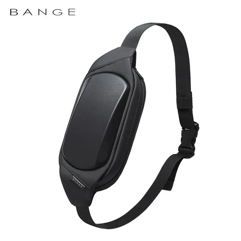 BANGE EVA Chest Bag Multifunction Crossbody Shoulder Messenger Bag Lightweight Anti-Theft Anti-stain Waterproof Short Trip Pack