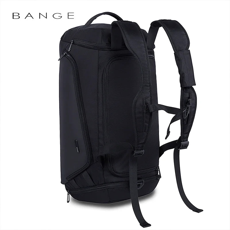 BANGE Gym bag  Backpack Shoes Backpack Waterproof Travel Sports Fitness Bags For Women Teenagers School Bagpack Rucksack