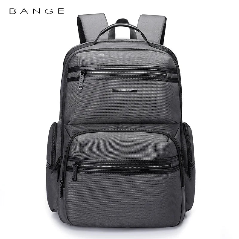 BANGE Laptop Business USB Charging Port Waterproof Moisture-Proof and Anti-Corrosion Men's and Women's Universal Backpack
