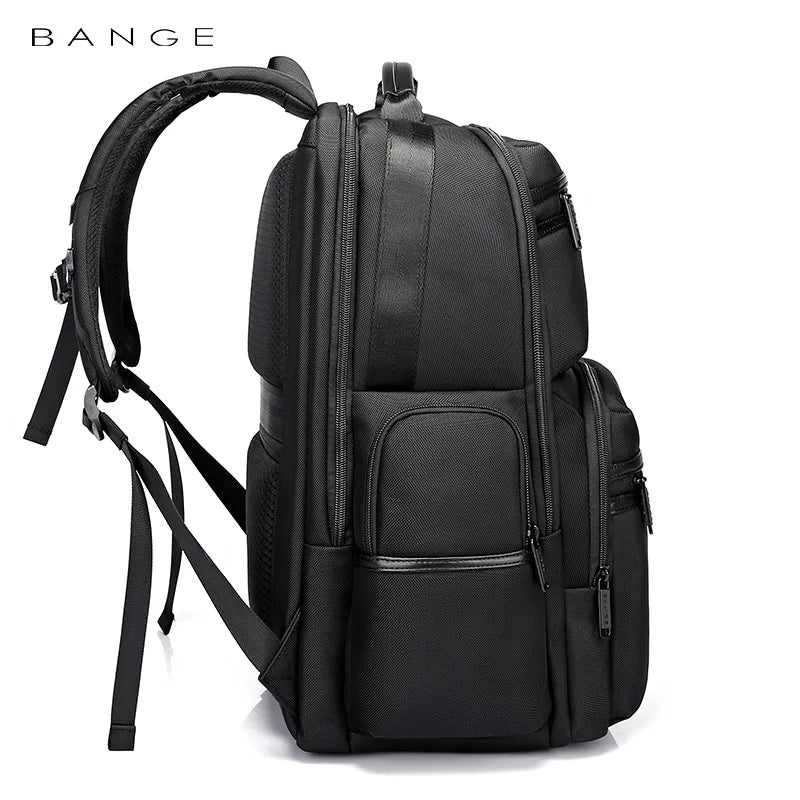 BANGE Laptop Business USB Charging Port Waterproof Moisture-Proof and Anti-Corrosion Men's and Women's Universal Backpack