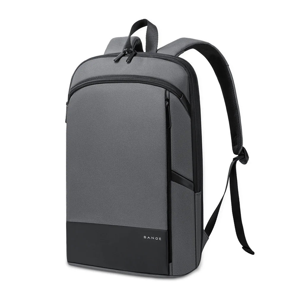 BANGE Laptop Waterproof 15.6" 17.3 Backpack Fashion Male Classic Fashion Travel Moto&Biker Light Scalable Shoulder Bags