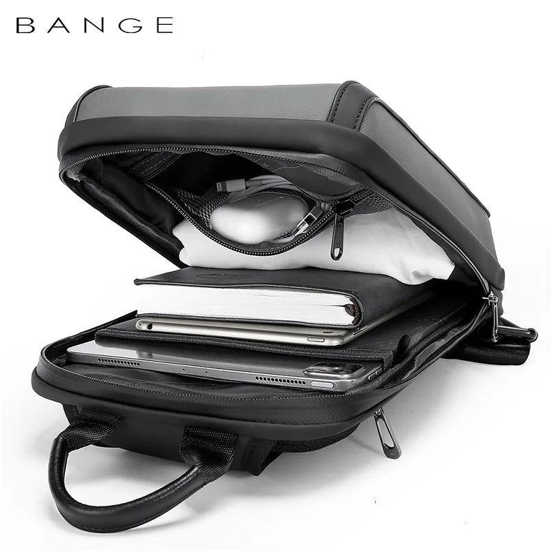 BANGE Luxury bag  Men's Cross Body Bag Chest Pack Casual Shoulder Bag Woman Large Capacity Sling Travel Bags