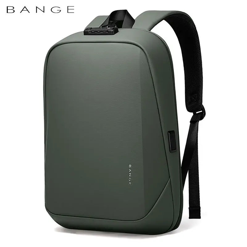 BANGE Men's Backpack Brand Laptop Backpack Anti-theft Waterproof School Backpacks USB Travel Bag Backpack Business Male 2023