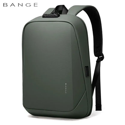 BANGE Men's Backpack Brand Laptop Backpack Anti-theft Waterproof School Backpacks USB Travel Bag Backpack Business Male 2023
