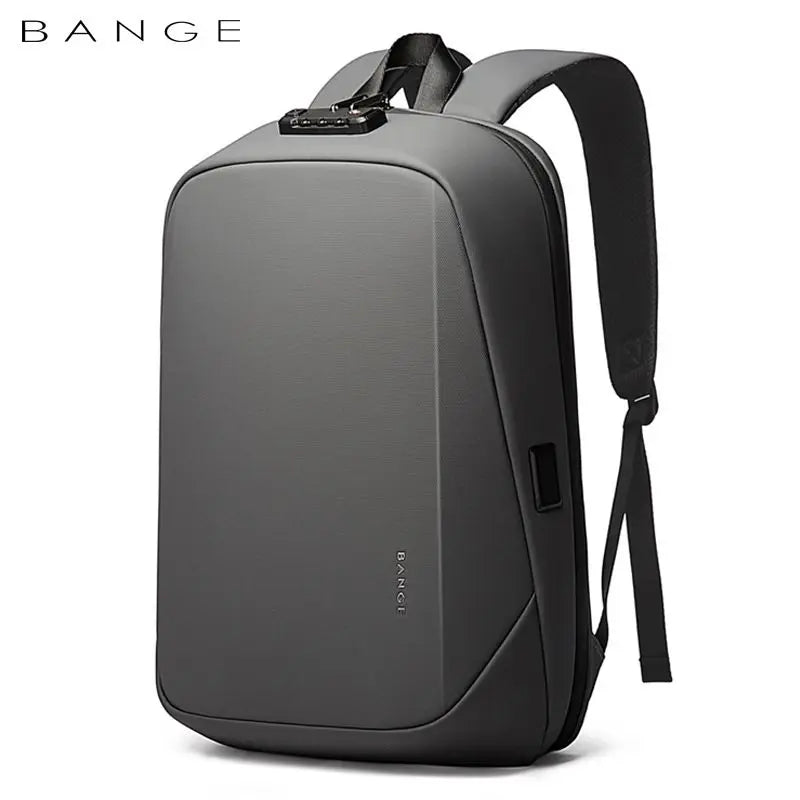 BANGE Men's Backpack Brand Laptop Backpack Anti-theft Waterproof School Backpacks USB Travel Bag Backpack Business Male 2023