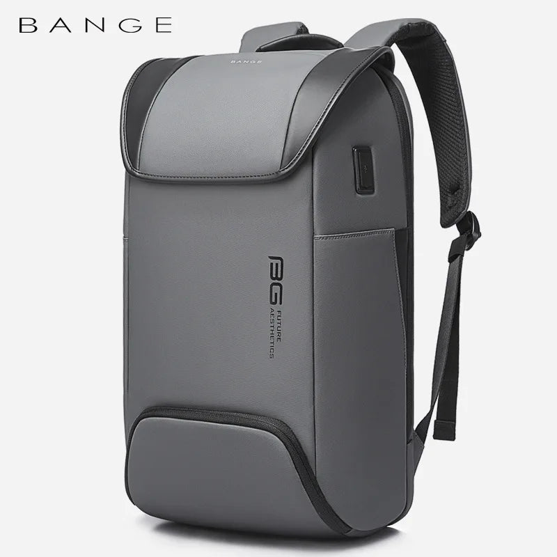 BANGE Mochila 15 Inch Laptop Backpacks USB Charging Backpack Men Travel Bag Water Repellent School Bags Male Mochila