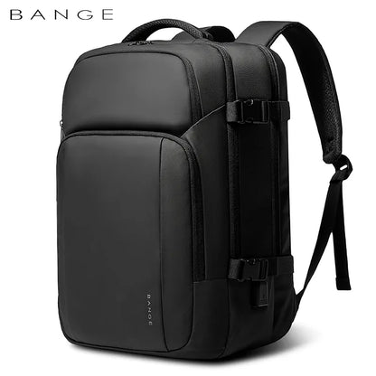 BANGE Mochila viagem Capacity USB Rechargable Travel Backpacks Men 15.6 inch Laptop Backpack Waterproof Outdoor Bag for Male