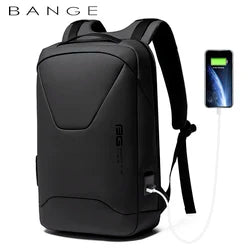BANGE New Men Anti Theft Waterproof Laptop Backpack 15.6 Inch Daily Work Business Backpack School back pack mochila