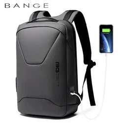 BANGE New Men Anti Theft Waterproof Laptop Backpack 15.6 Inch Daily Work Business Backpack School back pack mochila