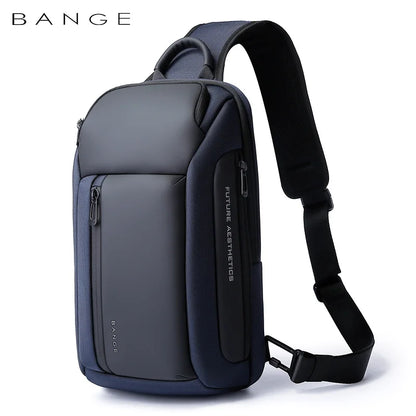 BANGE New Oxford Trendy Waterproof Chest Bag Six Trend Colors Fashion Items, Large Capacity Memory for Both Men and Women