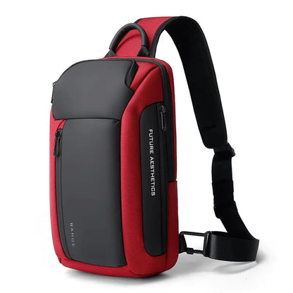 BANGE New Oxford Trendy Waterproof Chest Bag Six Trend Colors Fashion Items, Large Capacity Memory for Both Men and Women