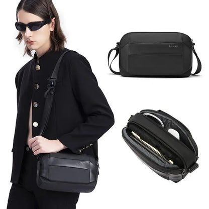 BANGE Nylon Men's Shoulder Bags  Business Man Bags 8.6 Briefcase Canvas Crossbody Bags Small Waterproof Bag High Quality