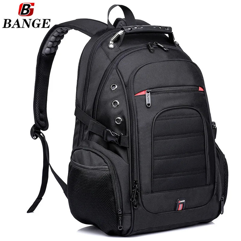 BANGE Oxford Organizer bag Backpack for Teenager Boy School Bag Camping Trave Bags with High Capacity Shoulder Bagpack
