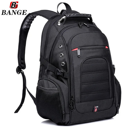 BANGE Oxford Organizer bag Backpack for Teenager Boy School Bag Camping Trave Bags with High Capacity Shoulder Bagpack