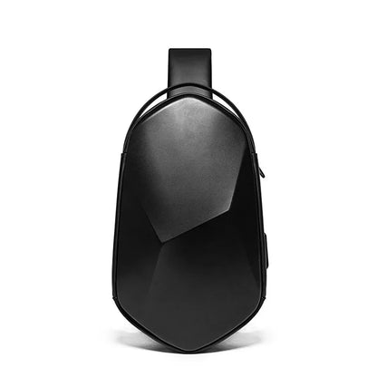 BANGE PC Design 3.0 USB Charging Crossbody Bag Shoulder Bags Male Waterproof Short Trip Chest Bag Pack for Men Sling Bag