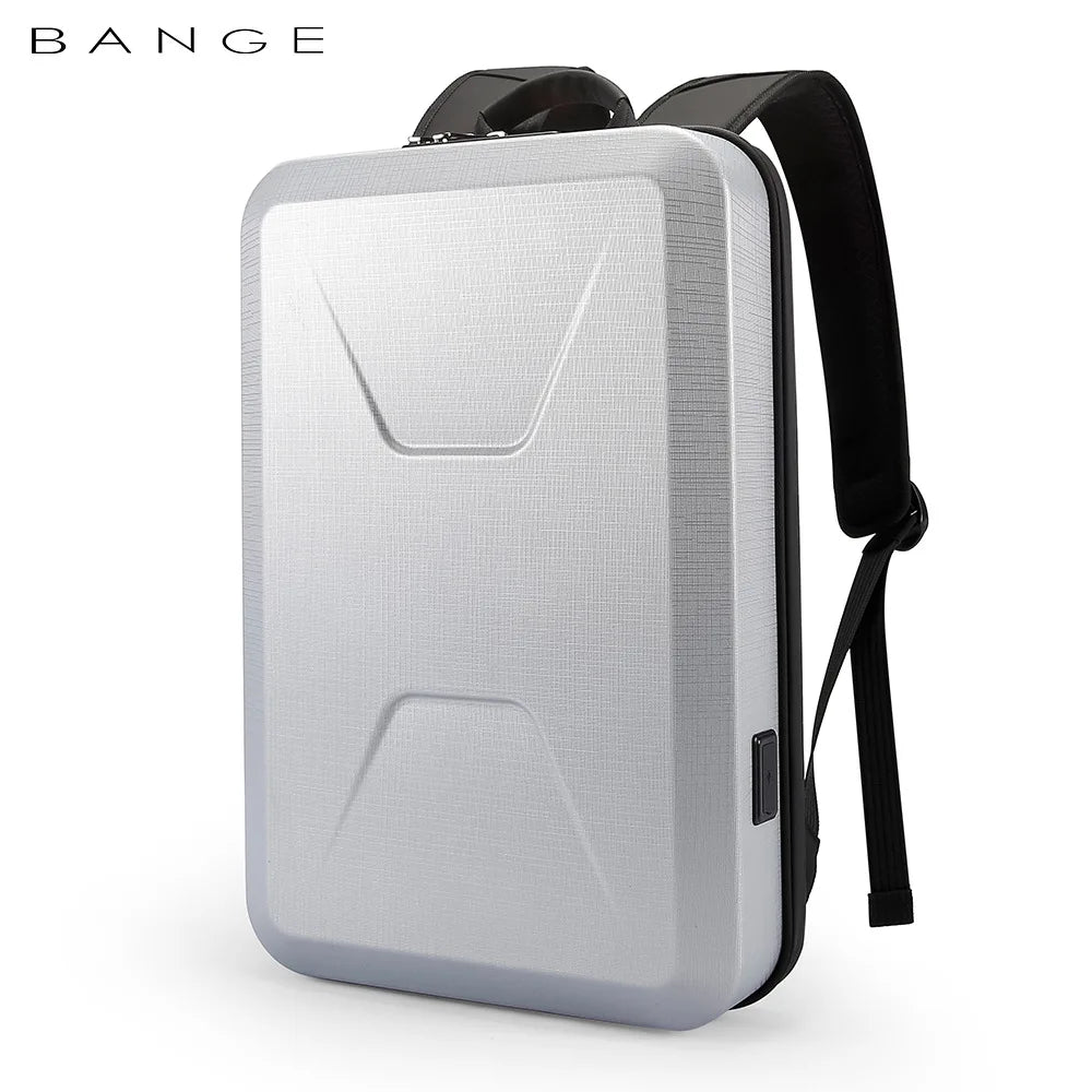 BANGE PC Fashion Backpack Men Anti-thief Business Backpacks 15.6 Inch Laptop Backpacks Waterproof Male Travel Bag