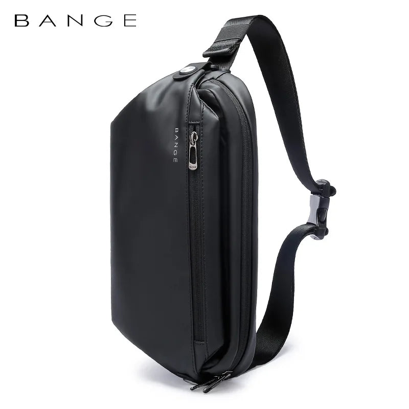 BANGE Sling bag Package DX3 Waterproof and Erosion Resistant Young Fashion Sports Chest Bag Short Trip Messengers Bag
