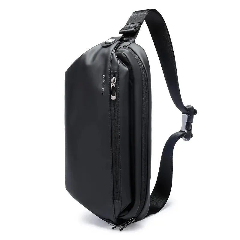 BANGE Sling bag Package DX3 Waterproof and Erosion Resistant Young Fashion Sports Chest Bag Short Trip Messengers Bag