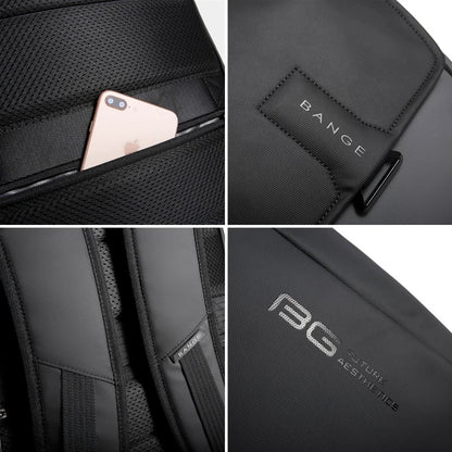 BANGE Unique Men Anti theft Waterproof Laptop Backpack 15.6 Inch Daily Work Business Backpack School back pack mochila for women