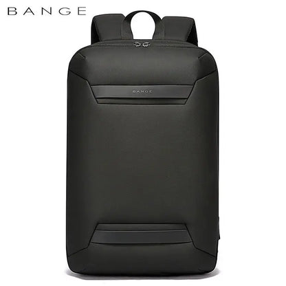 BANGE Waterproof Multi-Use Laptop Backpack For 15.6 Inch USB Charging Shockproof Business Briefcase Shoulder Bag For Man Women