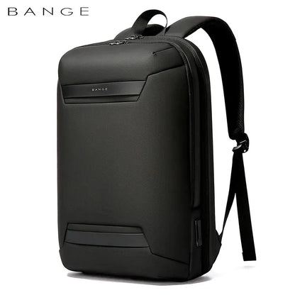 BANGE Waterproof Multi-Use Laptop Backpack For 15.6 Inch USB Charging Shockproof Business Briefcase Shoulder Bag For Man Women