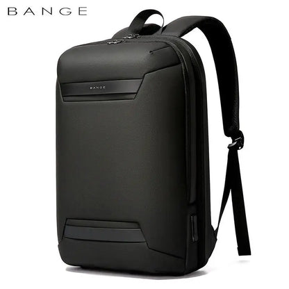 BANGE Waterproof Multi-Use Laptop Backpack For 15.6" Inch USB Charging Shockproof Business Briefcase Shoulder Bag For Man Women