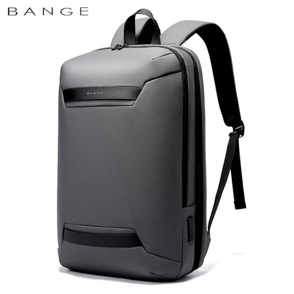 BANGE Waterproof Multi-Use Laptop Backpack For 15.6" Inch USB Charging Shockproof Business Briefcase Shoulder Bag For Man Women