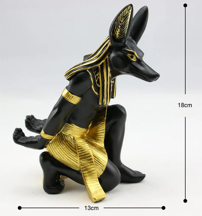 BEST GIFT - TOP COOL Egyptian mythology supplies # home good decorative art - Egypt Anubis wolf GOD Wine Rack art statue