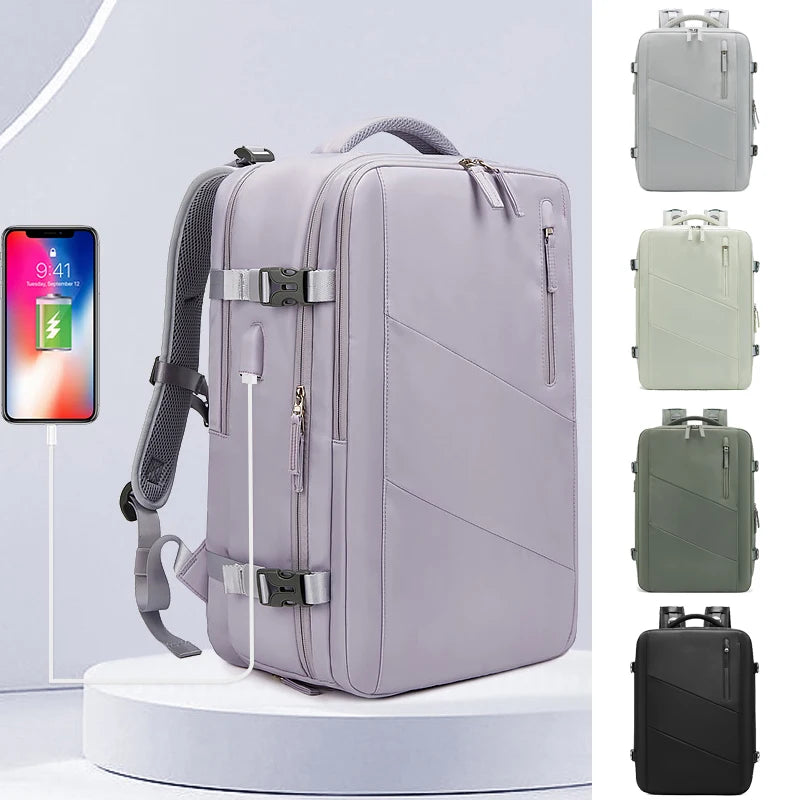 Back Pack Bag for Women Travel Simple Large Capacity Hikking Camping Casual Laptop Shcoolbags Waterproof Business Backpacks Man