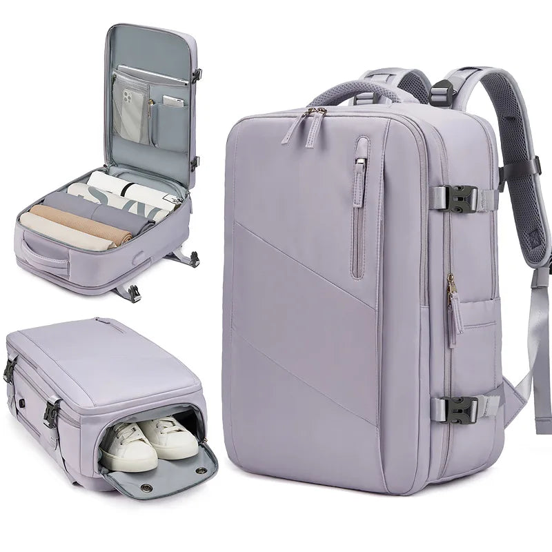 Back Pack Bag for Women Travel Simple Large Capacity Hikking Camping Casual Laptop Shcoolbags Waterproof Business Backpacks Man