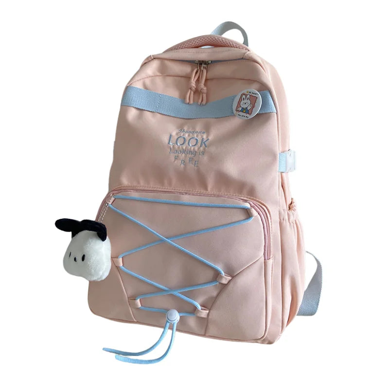 Backpack - 17L School Bag Design Multi-compartment Teenage Bookbag for Boys and Girls Travel Bagpack Mochila