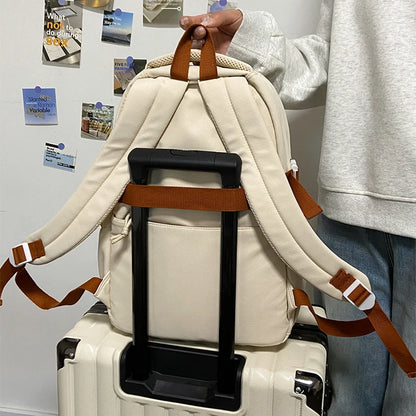 Backpack - 17L School Bag Design Multi-compartment Teenage Bookbag for Boys and Girls Travel Bagpack Mochila