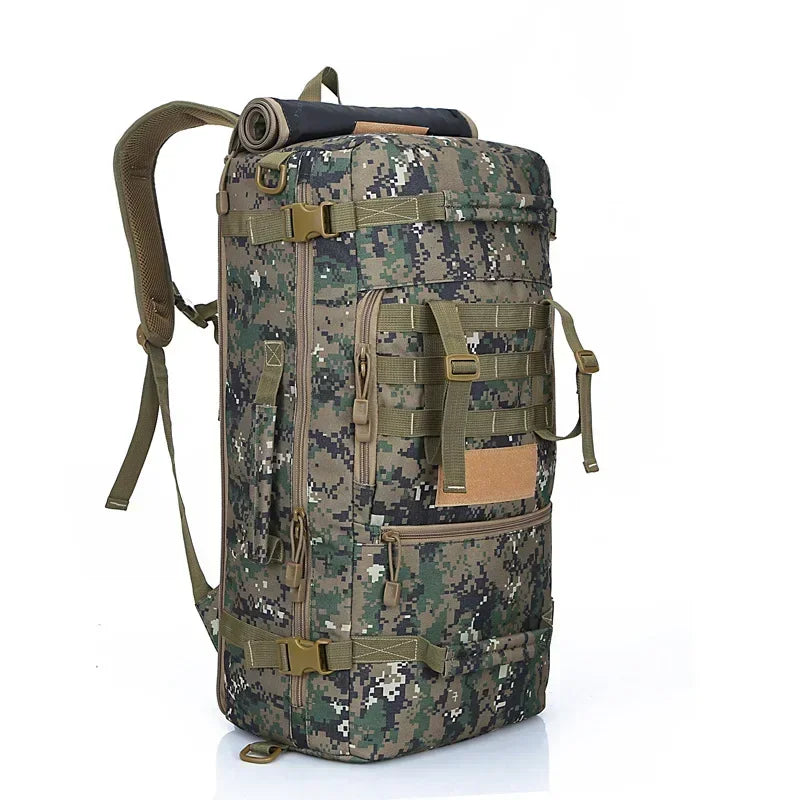 Backpack 3P Tactical Backpack Camping Bags Mountaineering Bag Hiking Climbing Rucksack Outdoor Sport Travel Pack