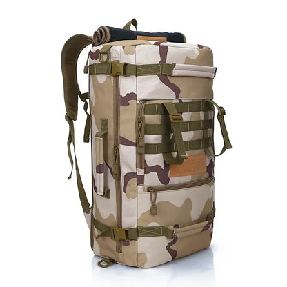 Backpack 3P Tactical Backpack Camping Bags Mountaineering Bag Hiking Climbing Rucksack Outdoor Sport Travel Pack
