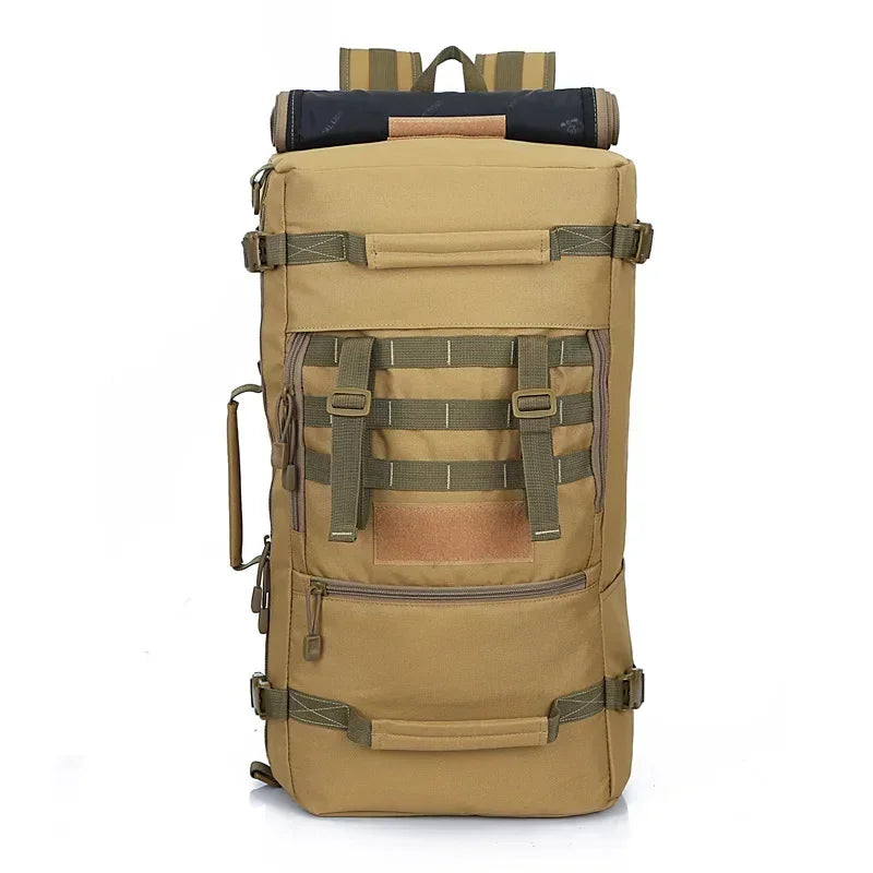 Backpack 3P Tactical Backpack Camping Bags Mountaineering Bag Hiking Climbing Rucksack Outdoor Sport Travel Pack