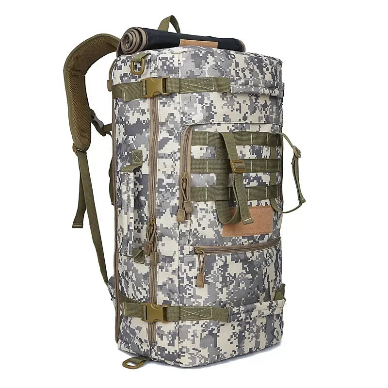 Backpack 3P Tactical Backpack Camping Bags Mountaineering Bag Hiking Climbing Rucksack Outdoor Sport Travel Pack