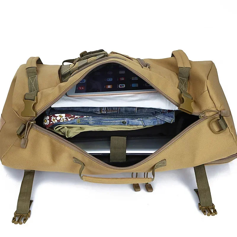 Backpack 3P Tactical Backpack Camping Bags Mountaineering Bag Hiking Climbing Rucksack Outdoor Sport Travel Pack