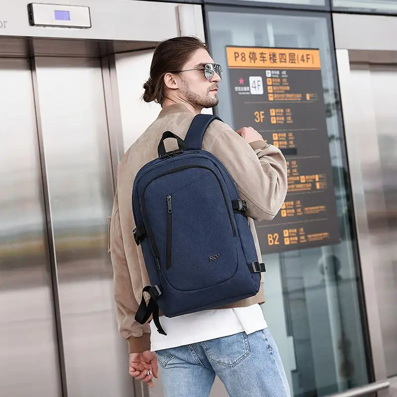 Backpack 49x5x35 CabinAnti-Theft Lightweight Back Bag for Men Backpack Book Bag Men Stylish Backpack 15.6 Notebook Backpack