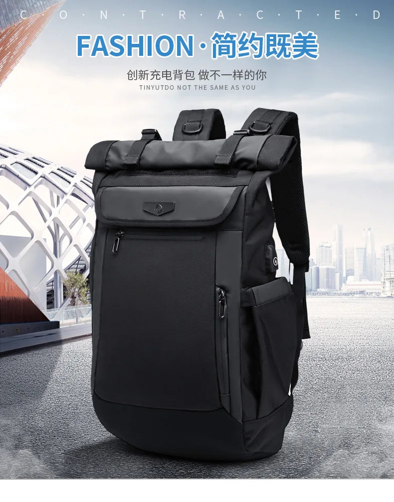 Backpack Cabin 55*15*32   Schoolbag for teenager Male 15.6 inch Laptop Backpacks Water Repellent Oxford Travel Bag USB Mochila