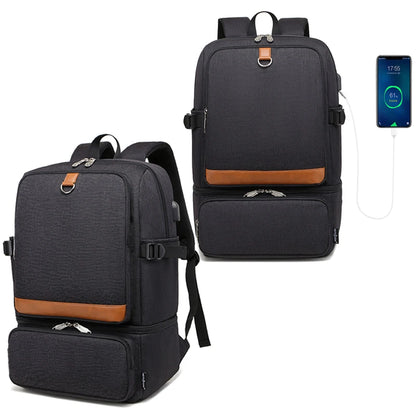 Backpack Camping Children School Teenagers Insulated Compartment USB Charging Port Waterproof Cooler Bags Picnic Lunch Unisex