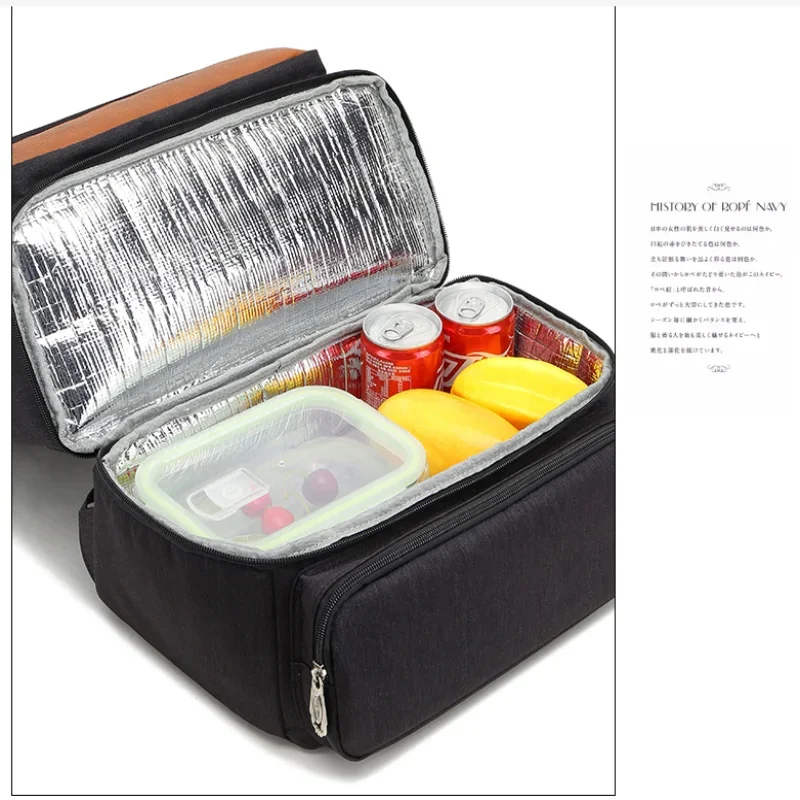 Backpack Camping Children School Teenagers Insulated Compartment USB Charging Port Waterproof Cooler Bags Picnic Lunch Unisex