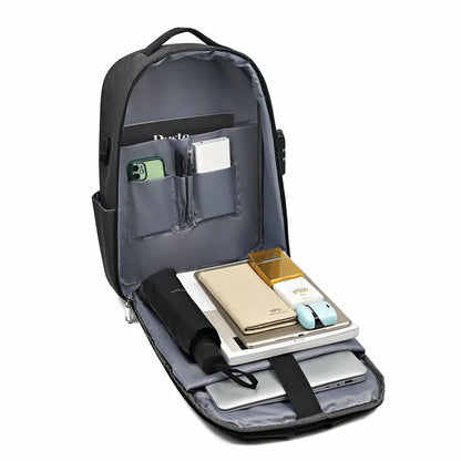 Backpack For Men Multifunctional Waterproof Business Bag For Laptop 15.6 Inch USB Charging Notebook Bags Large Capacity Rucksack