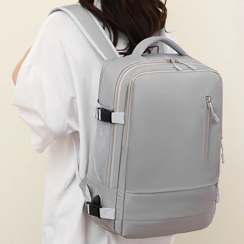 Backpack For Travel Women Large Capacity Lightweight Bags Multifunction Bagpacks Luggage Waterproof Laptop Bag With Shoes Pocket