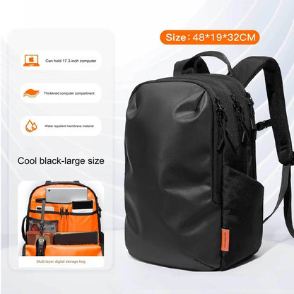 Backpack Men's Oxford Cloth Large-capacity Travel Backpack Computer Laptop Bag Leisure Wear-resistant Backpack