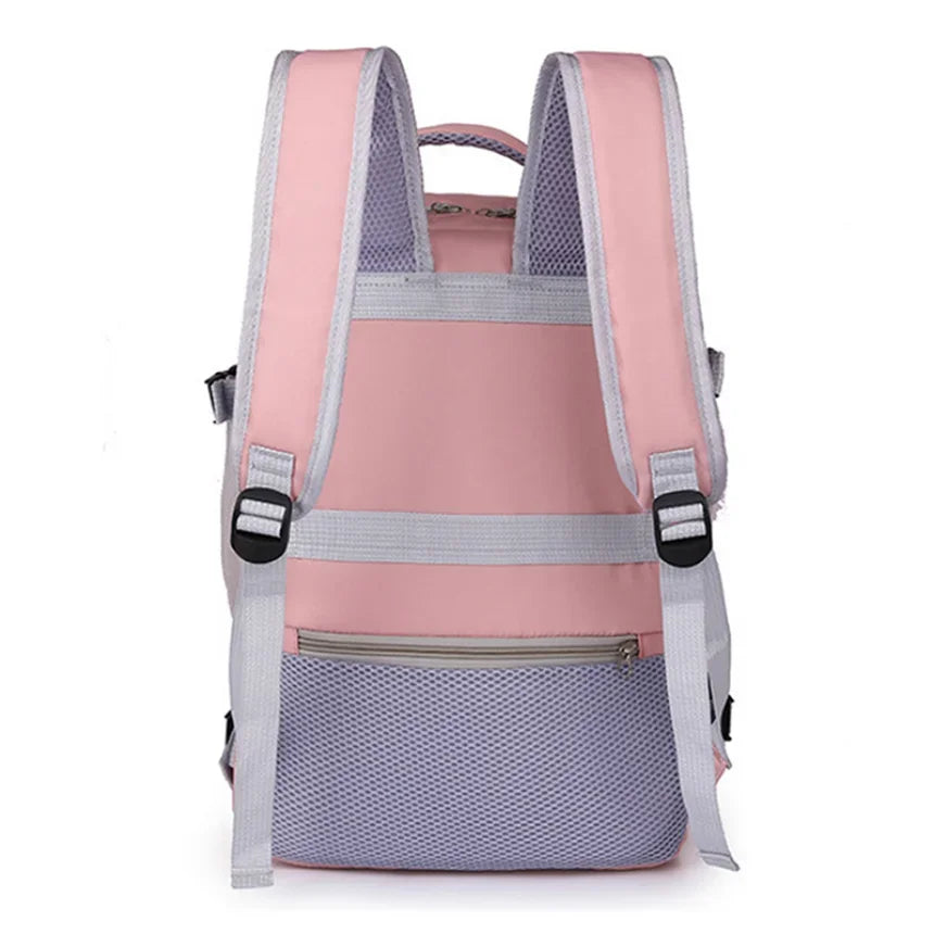 Backpack Travel Woman Casual Large Capacity Multifunction Bags Luggage Waterproof Laptop Lightweight Backpacks With Shoes Pocket